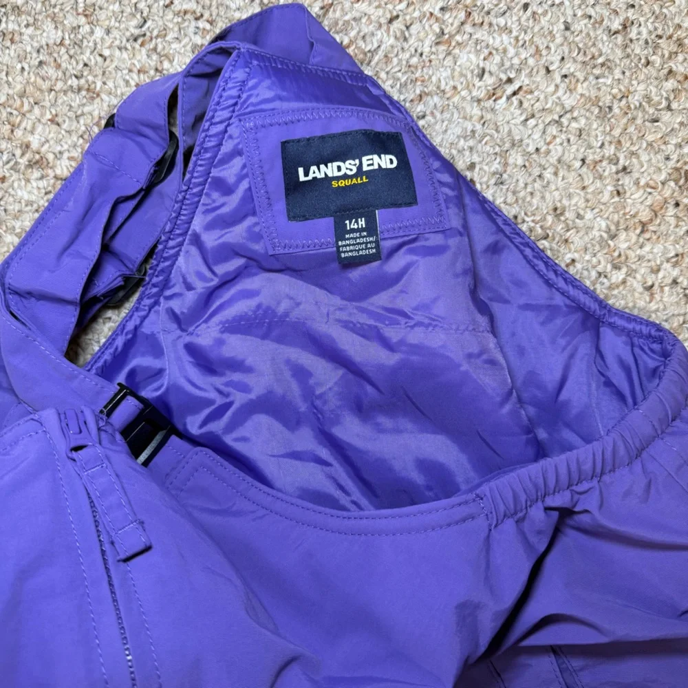 Lands end squall snow pants - kids plus size - Picture 4 of 4